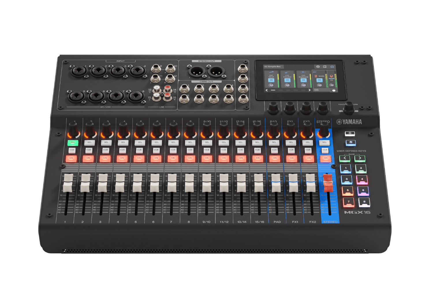 Yamaha MGX16 Black
