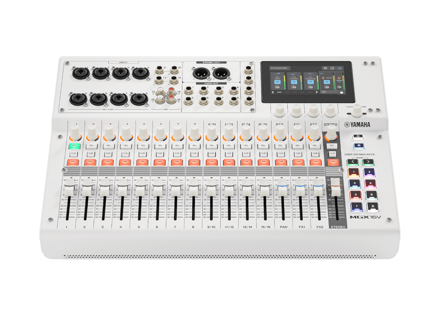 Yamaha MGX16V White