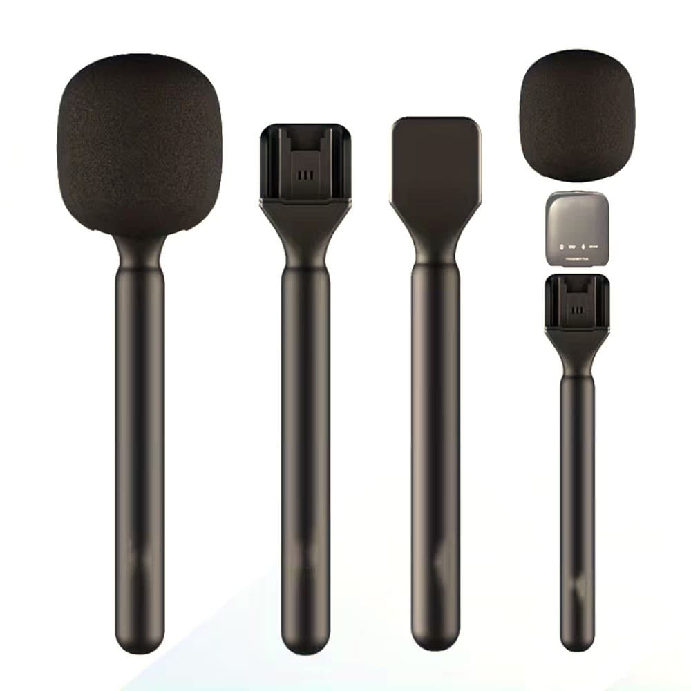 AVX Handheld Wireless Microphone Adapter for Interviews