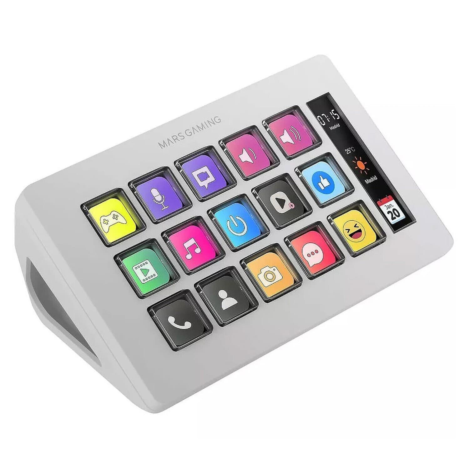 Mars Gaming MSD-ONE White