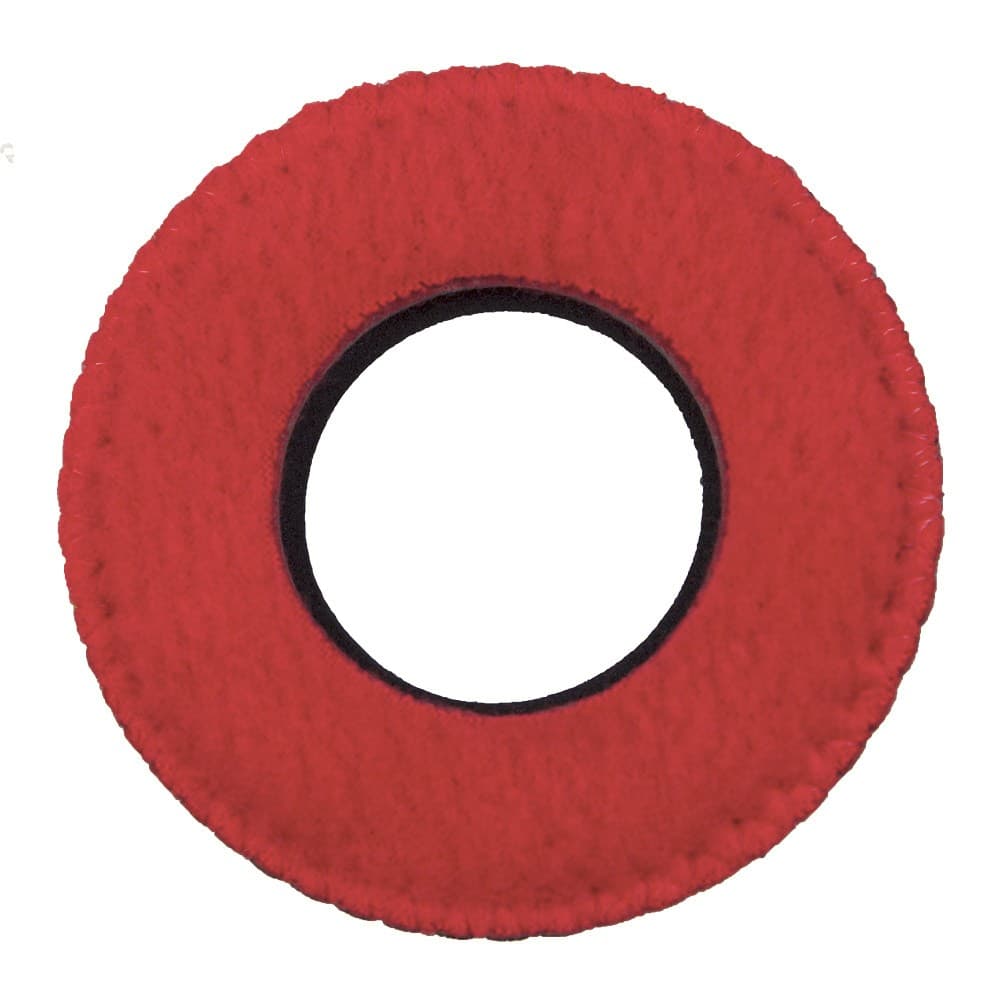 Eyecushion ROUND M Fleece Red