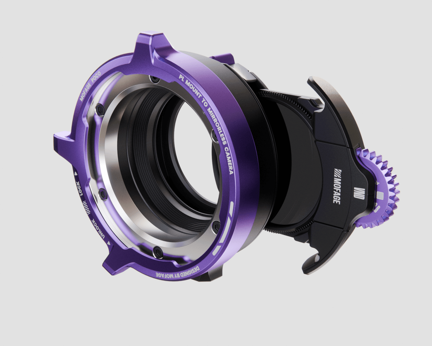 POCO II Drop-In Filter Adapter PL Front Lens Mount to Z mount