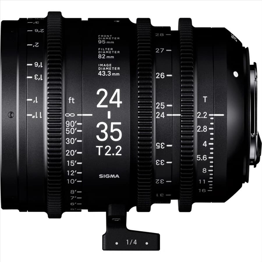 SIGMA CINE 24-35mm T2.2 FF F/CE METRIC (Canon EF)