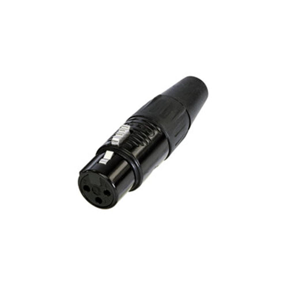 Rean RC3F-B 3 pole female XLR cable connector