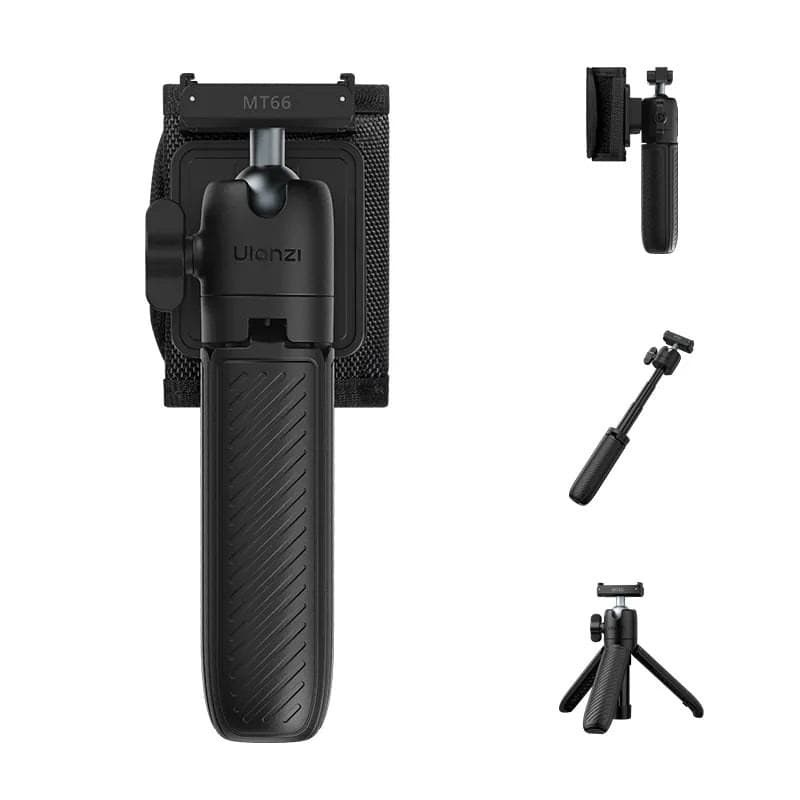 Ulanzi MT66 ClipMate minitrípode y palo selfie para DJI Osmo Action 6 / Nano