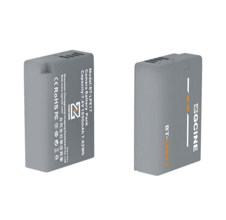 ZGCINE LP-E17 battery for Canon Camera