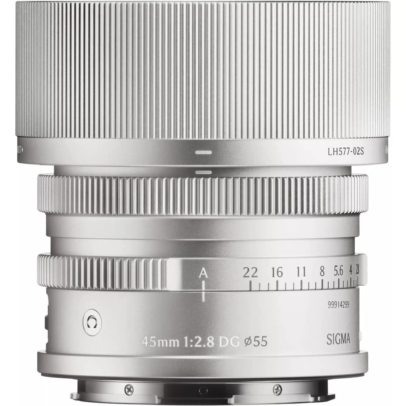 SIGMA 45mm F2.8 DG Contemporary pro Sigma L, stříbrná