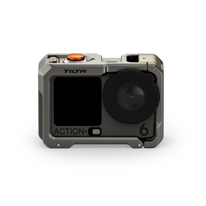 Tilta Full Camera Cage for DJI Osmo Action 6 - Titanium Gray