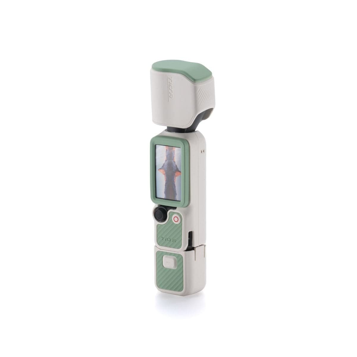 Tilta Silicone Protective Cover for DJI Osmo Pocket 4 Base Kit - Celadon White