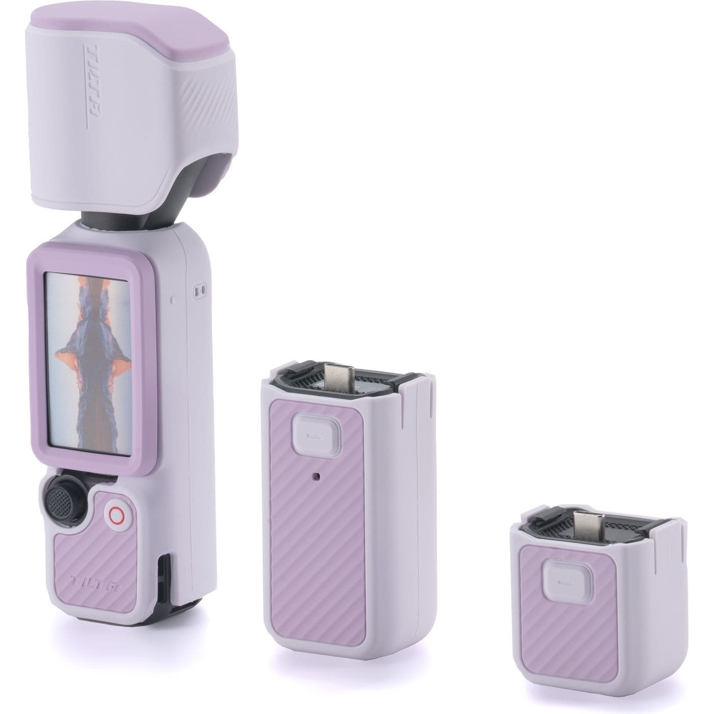 Tilta Silicone Protective Cover for DJI Osmo Pocket 4 Power Kit - Lilac Purple