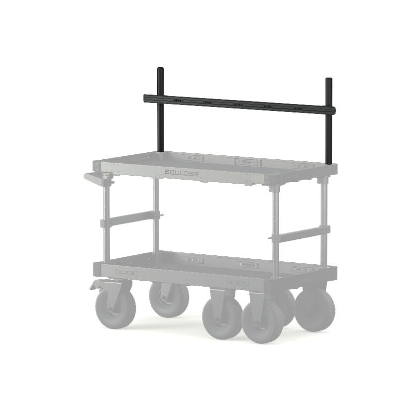 Expansion Mounting Bracket Kit for Boulder Camera Cart XL - Black