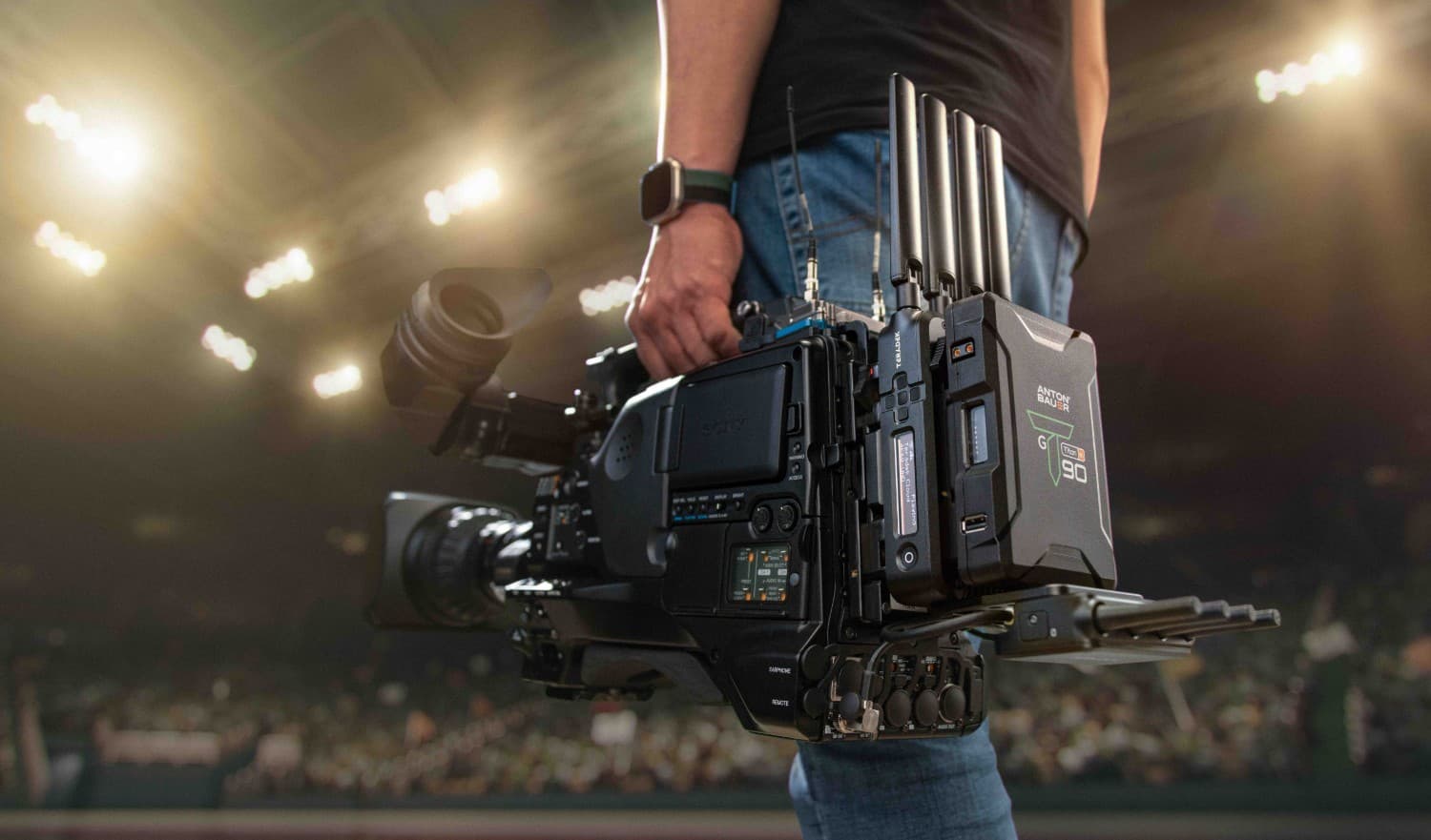 Teradek Live Prism Mobile 5G Single 5G-Q HEVC/AVC Encoder V-Mount
