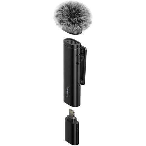 Ulanzi WM-10 Wireless Clip-on Microphone for Smartphone or Tablet (Lightning) V2