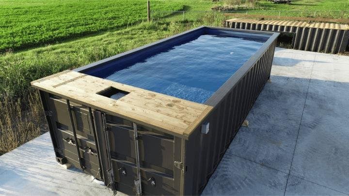 Piscina Contenedor de 20 Pies