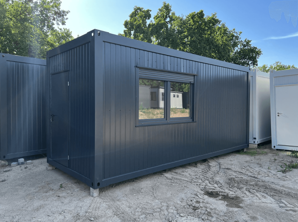 Contenedor Vivienda 6,00 x 2,44 m con Cocina, WC y Ducha