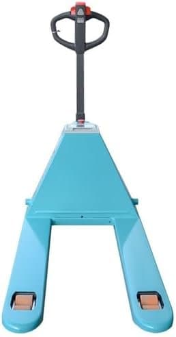 chariot à plateforme Cric à palette électrique, camion à palettes robuste, capacité de 3 300 lb, fourches alimentées au lithium, cric de levage for es
