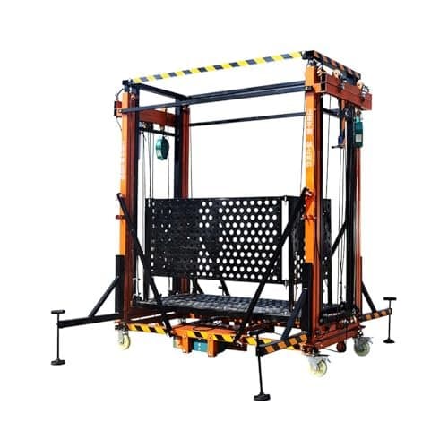 Échafaudage électrique, plateforme d'échafaudage mobile, plateforme élévatrice d'échafaudage électrique entièrement automatique, table élévatrice hydr