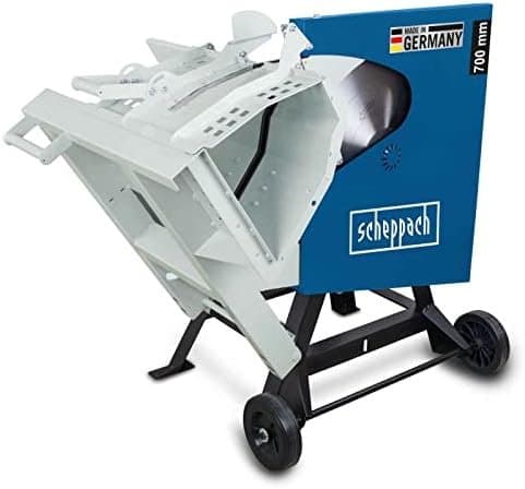Scheppach Scie à bûches HS720 | Scie à bascule pour bois de chauffage | Lame de Ø700mm | Puissance de 3000W | Raccordement 230V | Made in Germany | Co