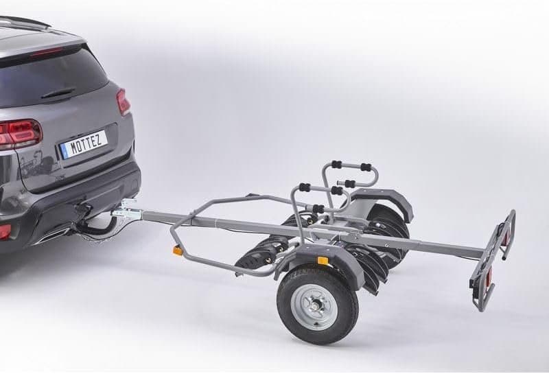 Remorque - Porte-velos 4 Vélos Electriques sur Attelage - Mottez A144V4ELEC
