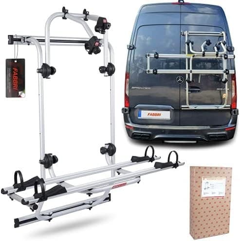 FABBRI - Porte-vélos arrière - Pour Crafter Sprinter BICI OK MTB Van - 2 vélos