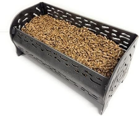 Panier à pellets/granulés bruleur pour cheminée/poele et exterieur - Extra Large