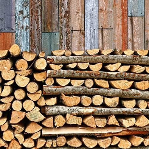 LOERSS Bois de Chauffage Naturel séché au Four - 10lb - 30cm