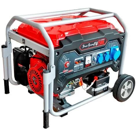 Générateur PowerGround FG7500E, essence, 6500max, démarrage électrique