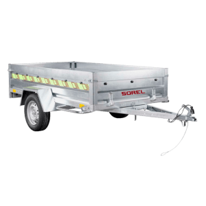 Remorque R253 253X129X40 PTC 750Kg