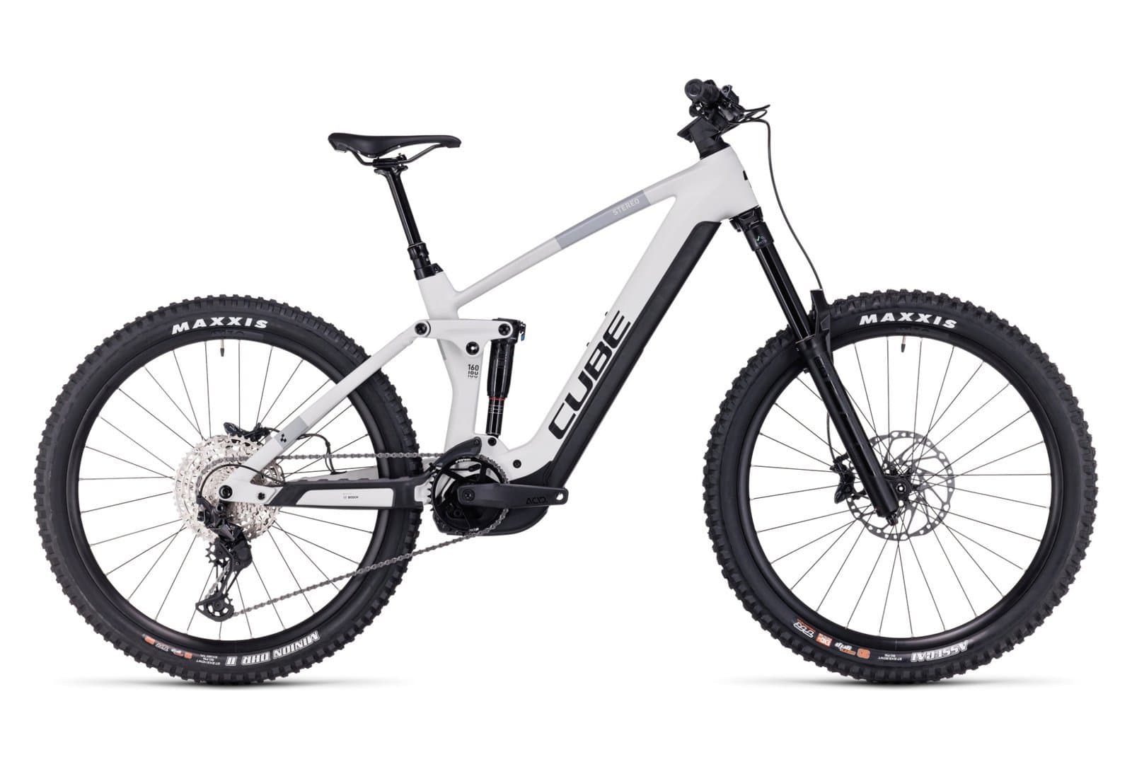 Cube Stereo Hybrid 160 HPC - Gris - 18 Pouces / 169-178 cm