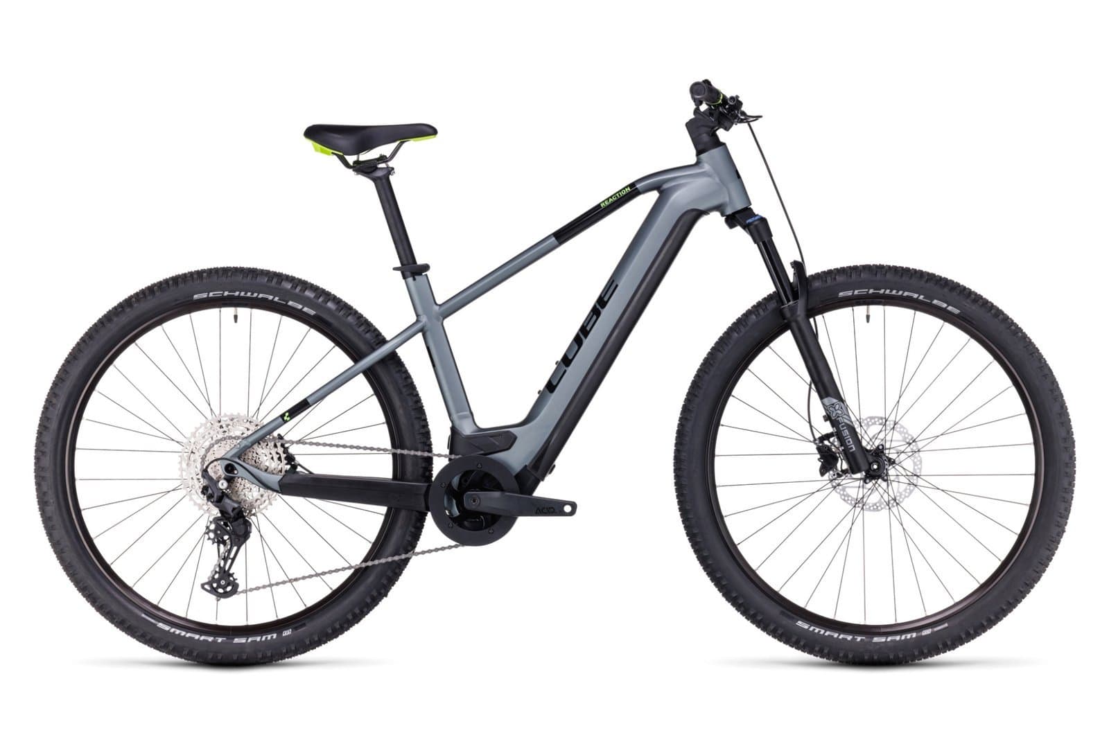 Cube Reaction Hybrid Pro 625 Gris Flash 2023 - Gris - 21 Pouces / 181-190 cm