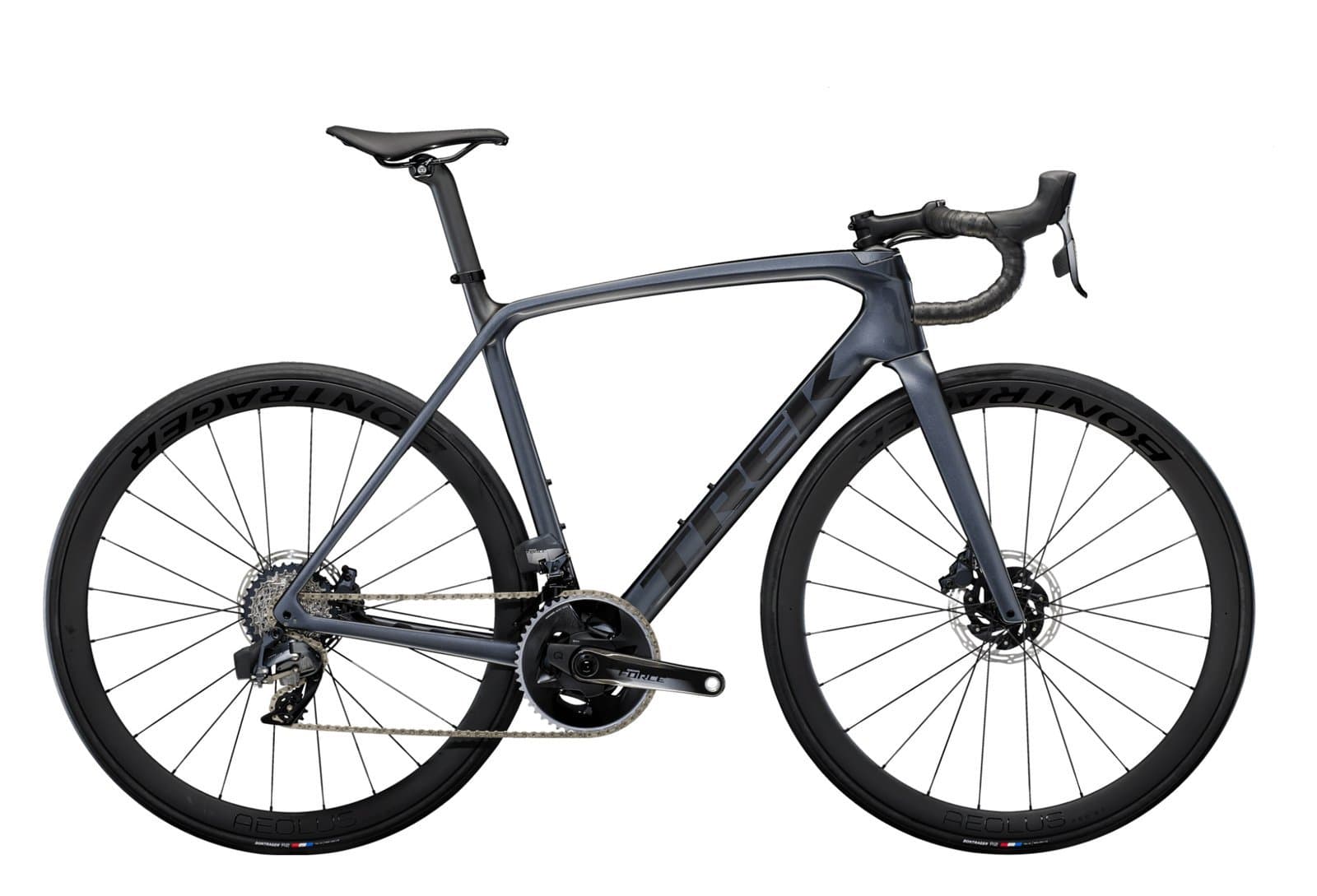 Trek Emonda SL 7 Disque AXS Gris Galactique / Noir 2023 - 50 cm / 158-163 cm
