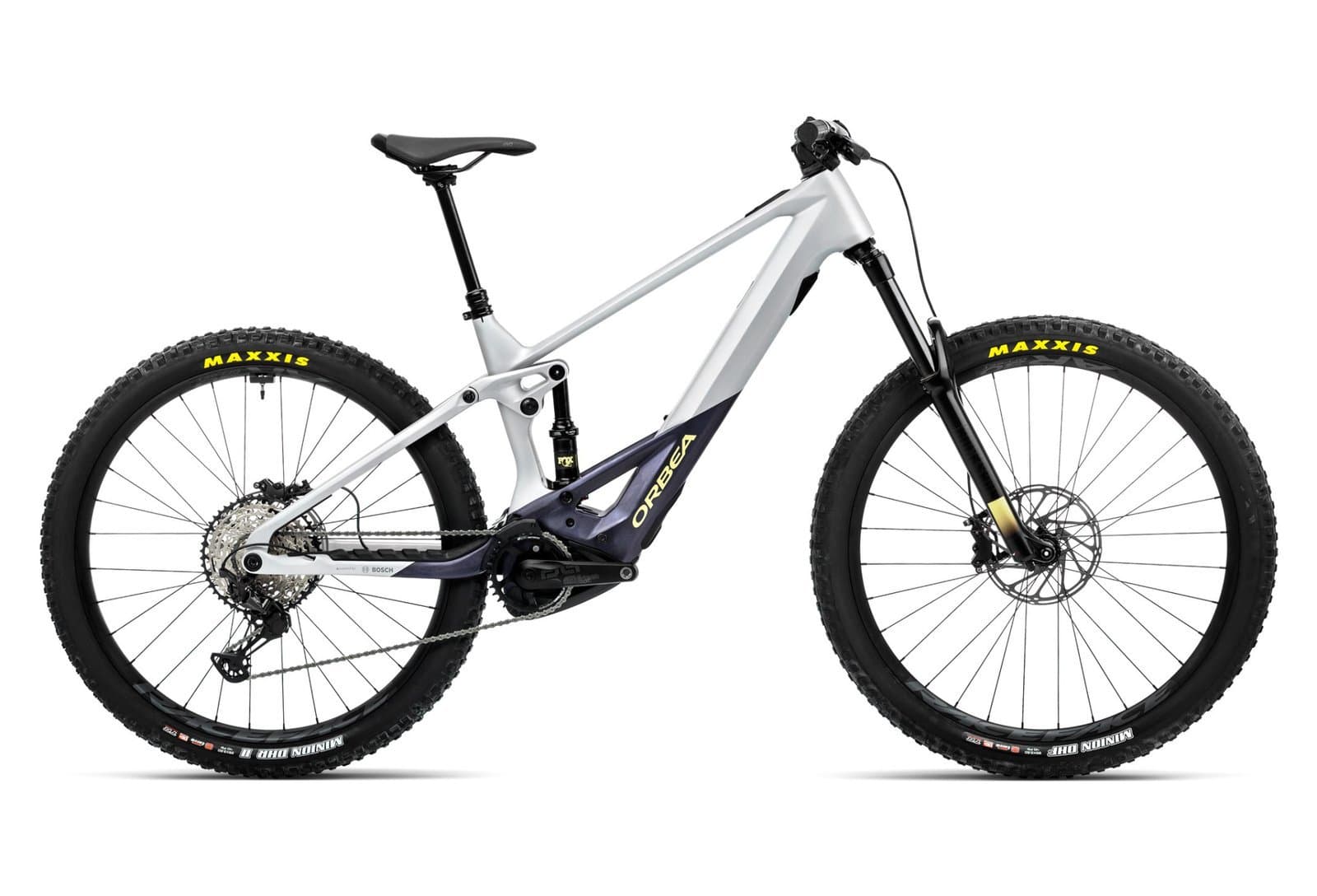 Orbea Wild M20 Argent Halo Bleu Tanzanite Carbon View 2023 - Argent - M / 160-185 cm