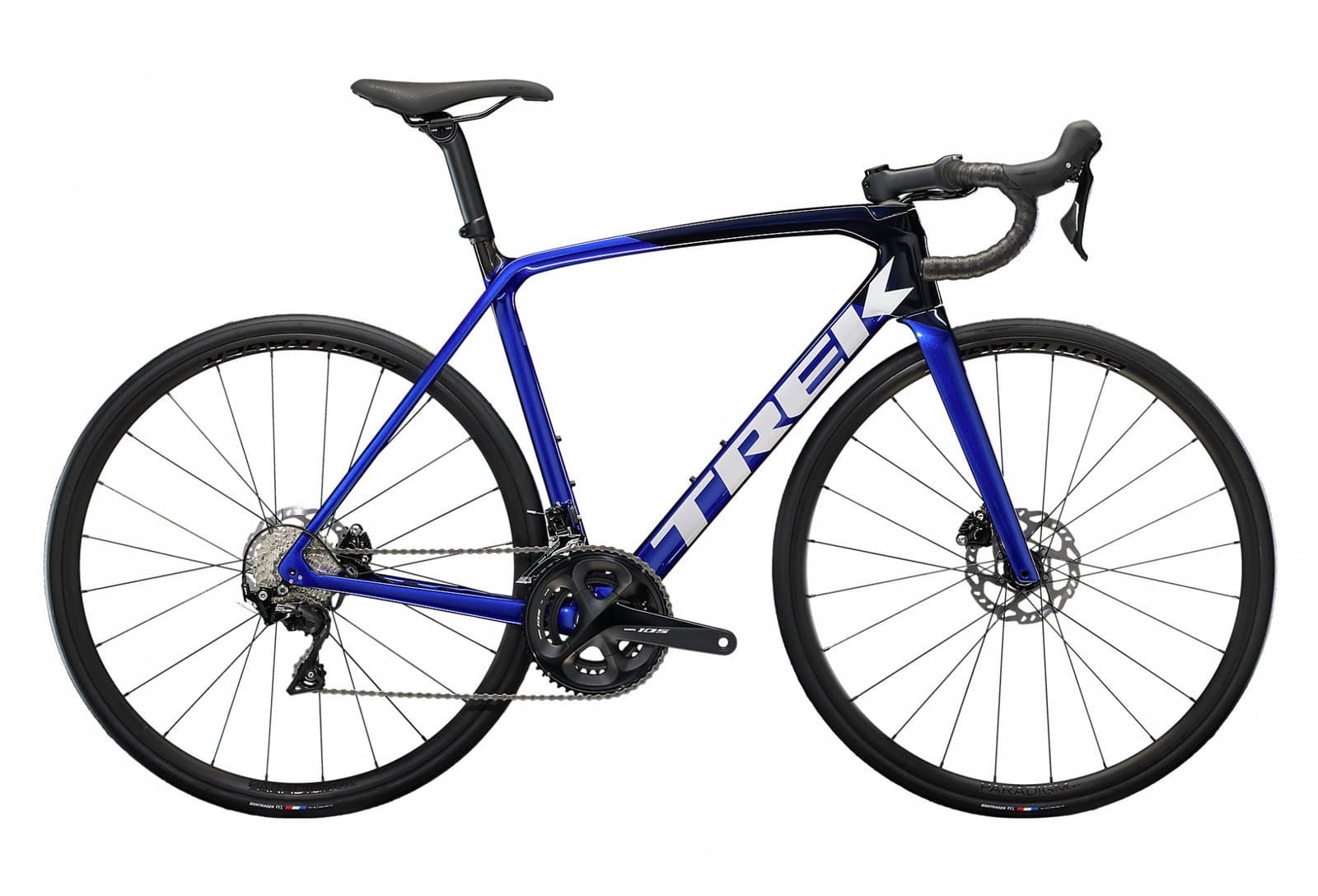 Trek Emonda SL 5 Gris Lithium 2023 - Bleu - 50 cm / 158-163 cm