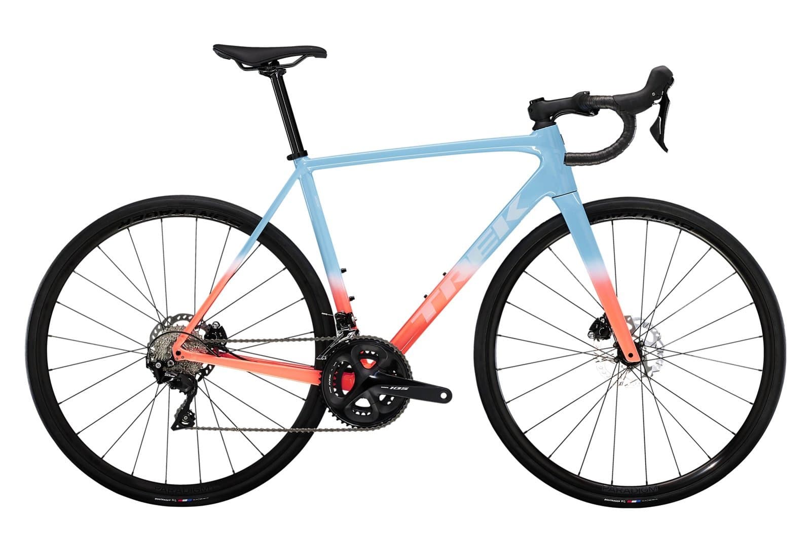 Trek Émonda ALR 5 Shimano 105 11V 700 mm Noir 2023 - Bleu - 60 cm / 185-190 cm