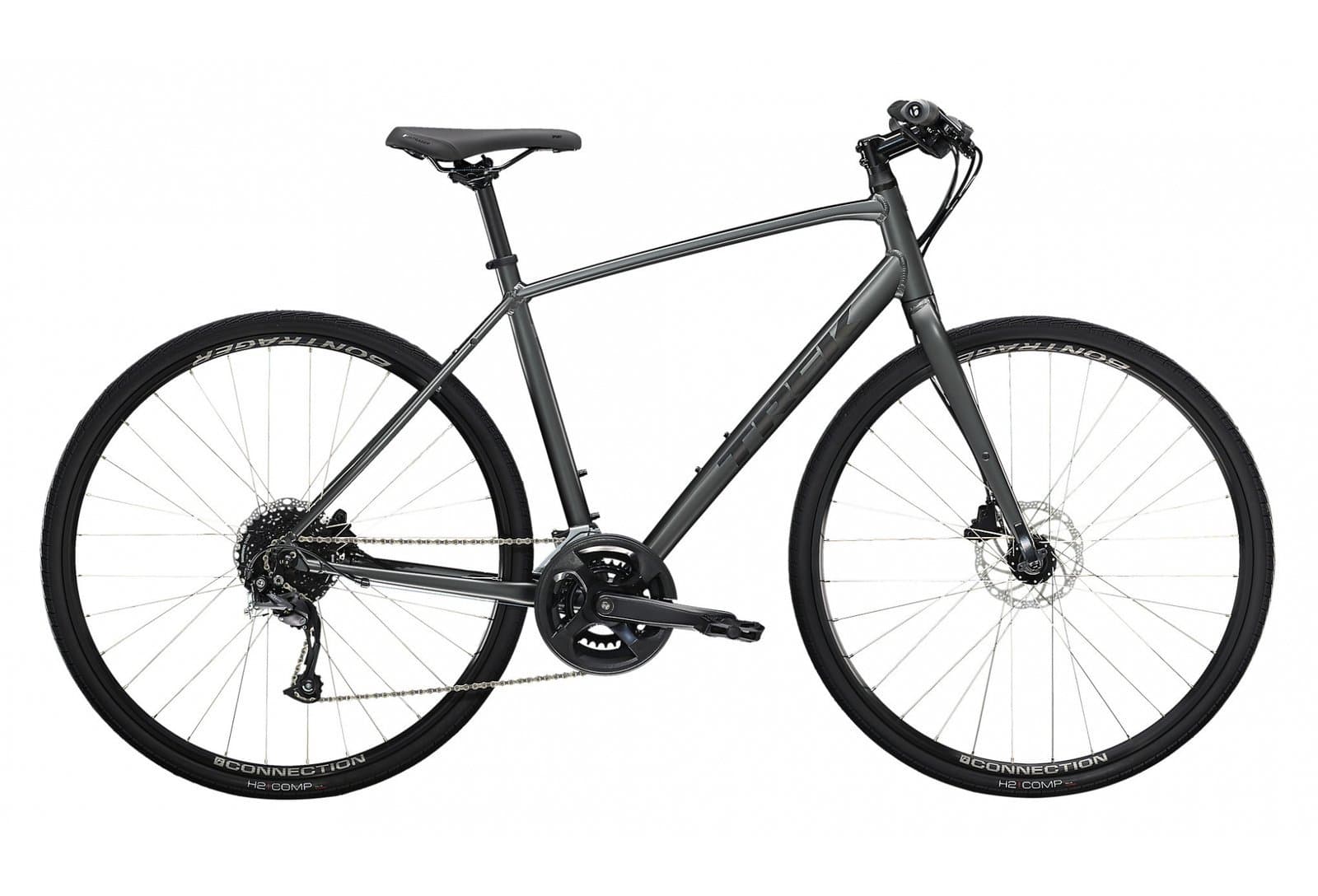 Trek FX 2 Disc Bleu Nautical Navy 2023 - Gris Lithium - L / 175-186 cm