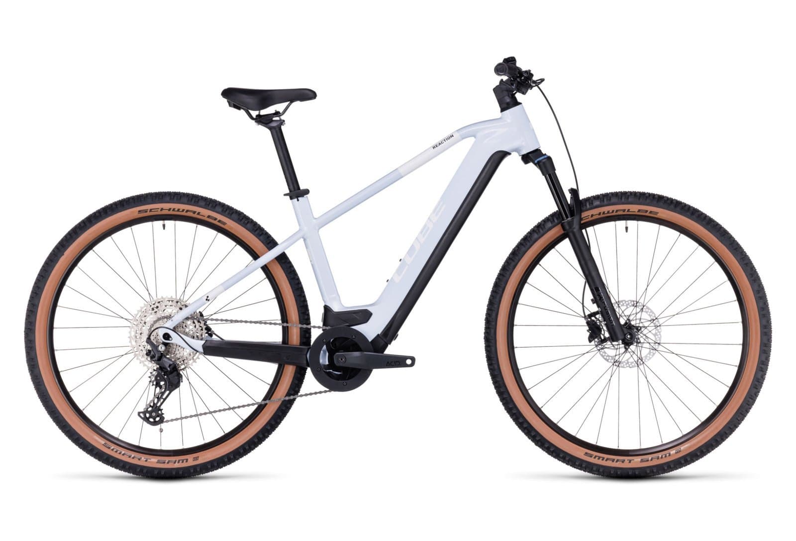 Cube Reaction Hybrid Pro 625 Blanc Flash 2023 - Blanc - 19 Pouces / 173-182 cm