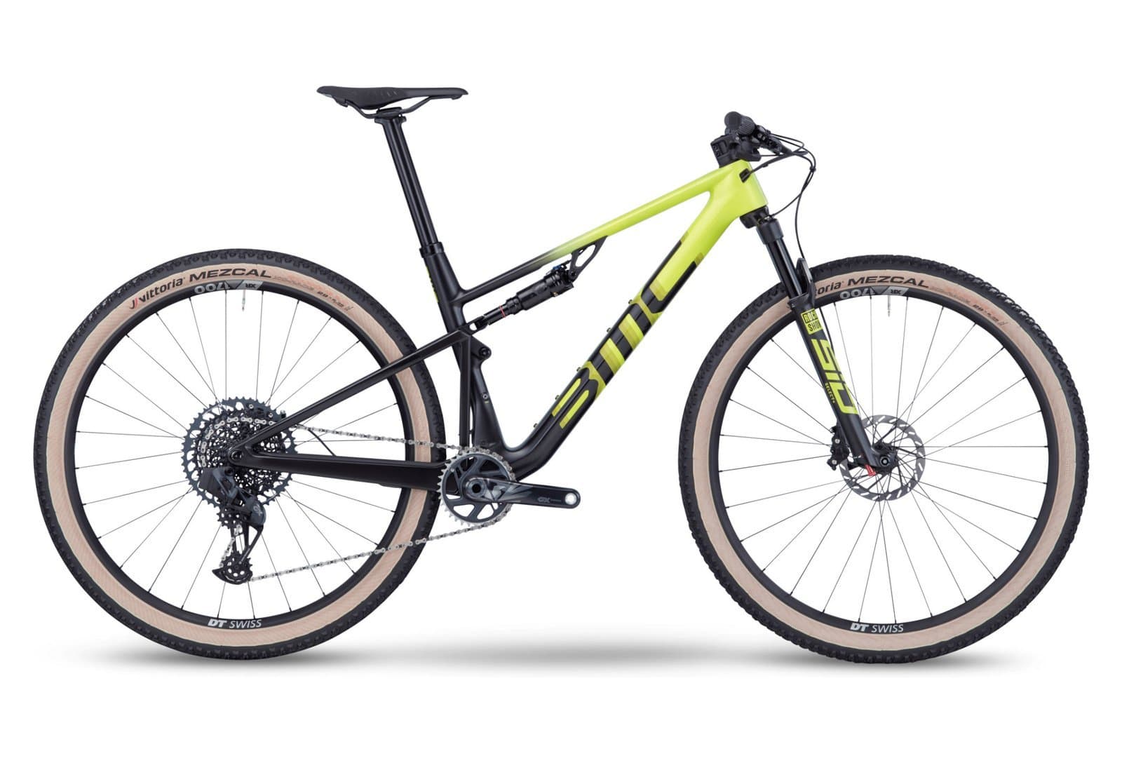 BMC Fourstroke 01 Two Jaune Acid Noir Carbon 2023 - Jaune Acid Noir Carbon - L / 180-188 cm