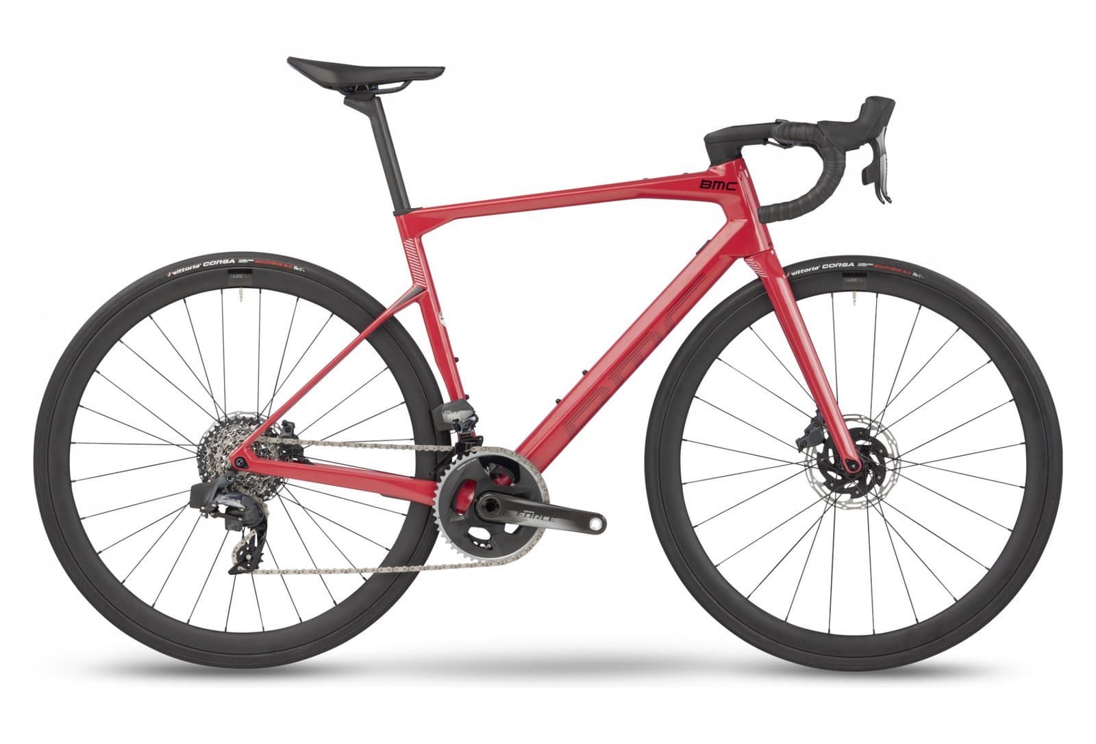 BMC Roadmachine 01 Four Rouge Coral 2023 - 56 cm / 178-186 cm