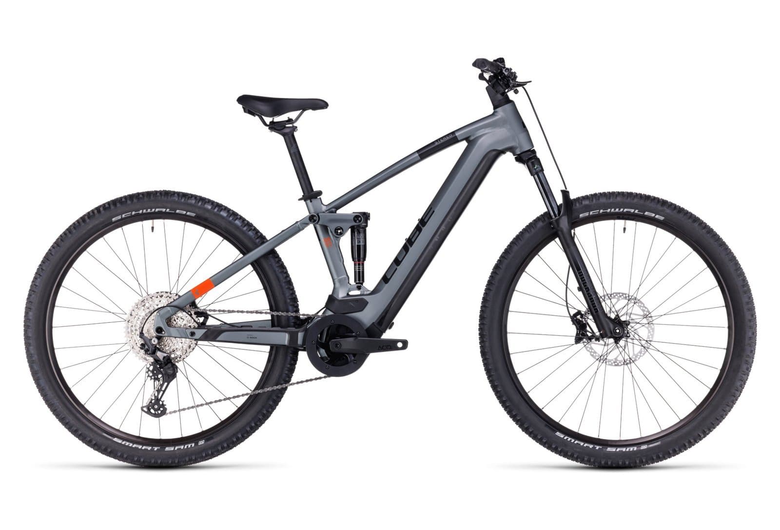 Cube Stereo Hybrid 120 Pro 625 Gris Flash 2023 - Gris - 20 Pouces / 177-186 cm