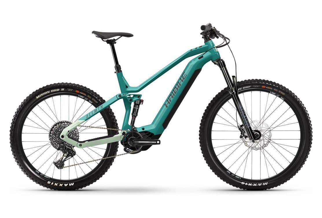 Haibike ALLMTN 2 Sram SX-Eagle 12V 29''/27.5'' Turqoise 2023 - Bleu - S / 155-165 cm