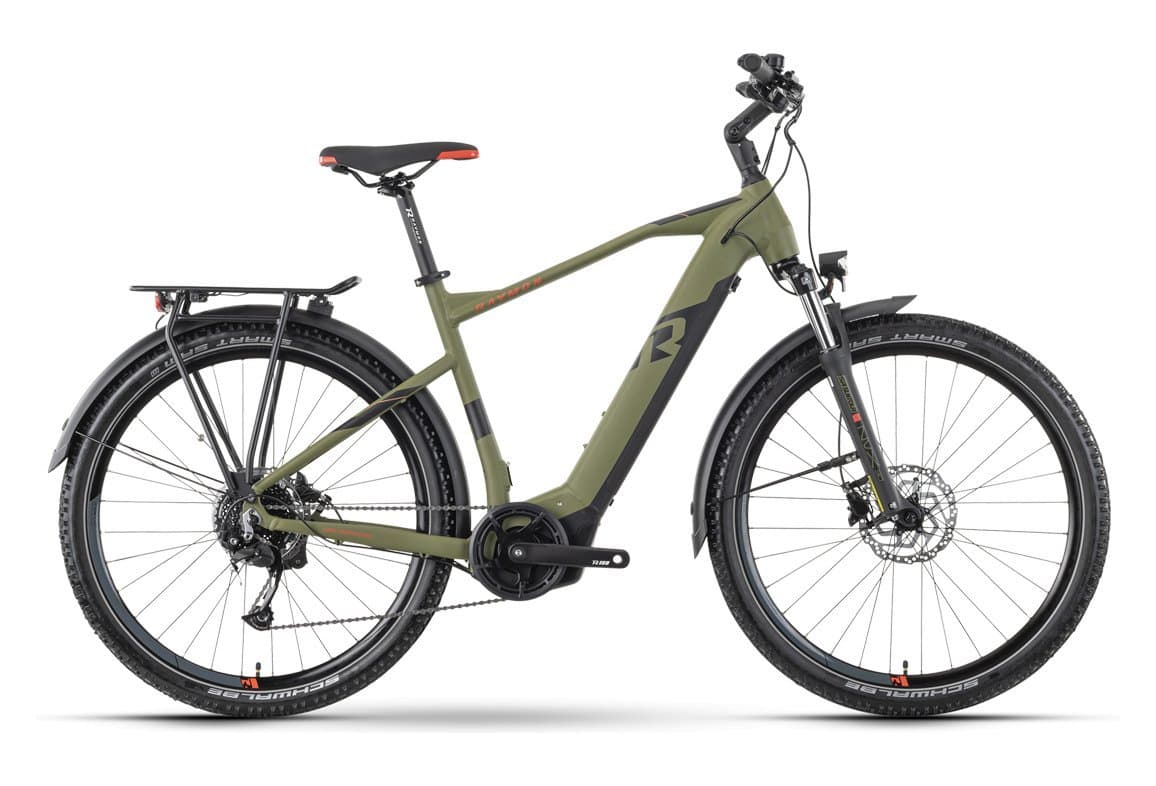 R Raymon CrossRay E 5.0 Vert Mat 2023 - M / 165-175 cm
