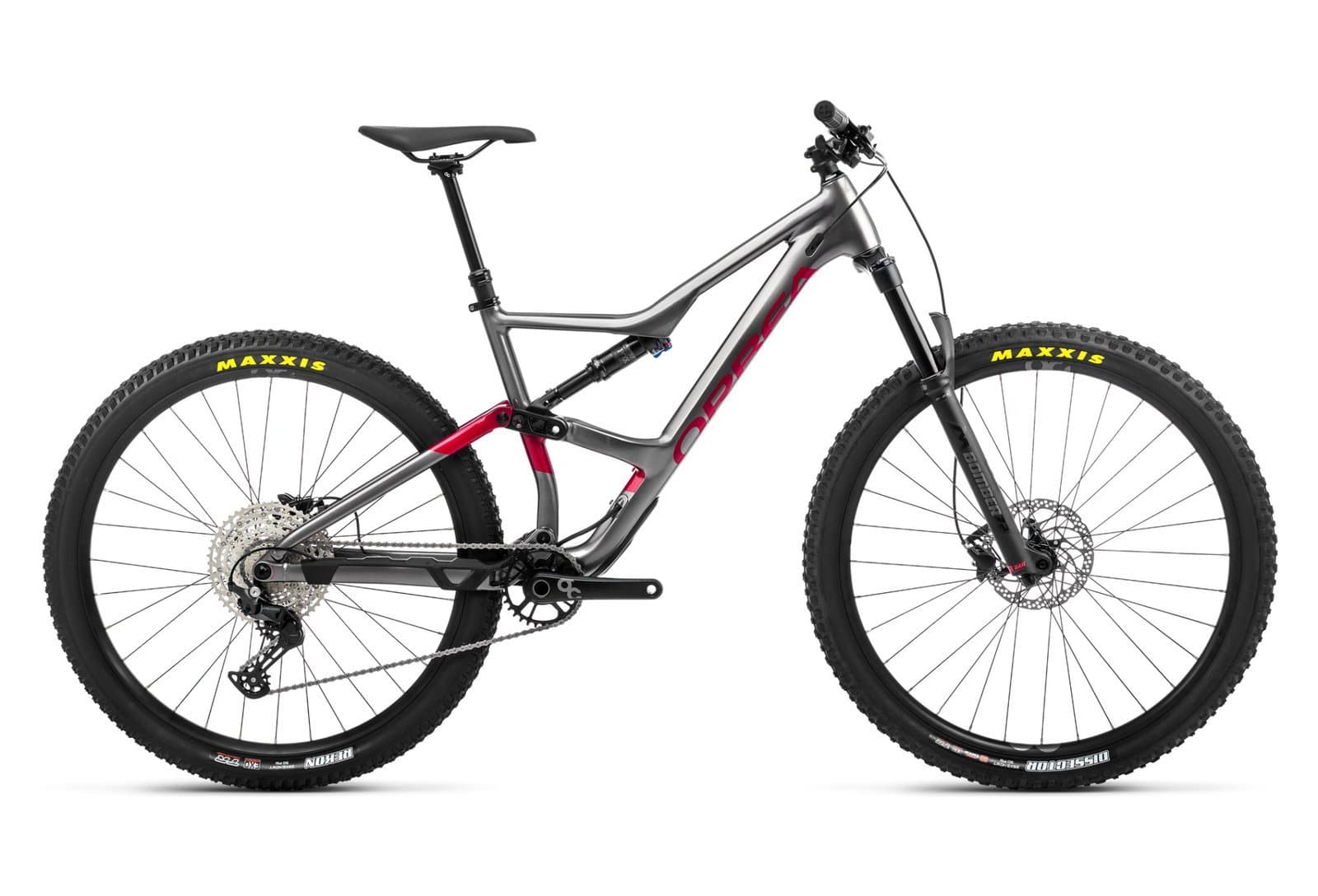 Orbea Occam H30 Gris Anthracite Rouge Metallic 2023 - Gris - S / 150-165 cm