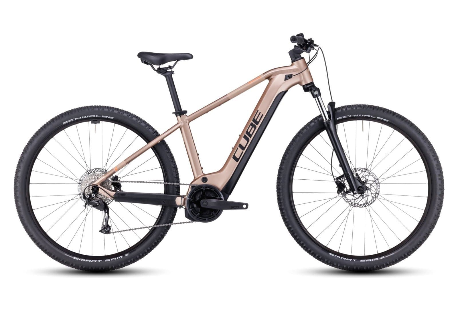 Cube Reaction Hybrid Performance 500 Marron Metallic 2023 - Marron - 20 Pouces / 177-186 cm