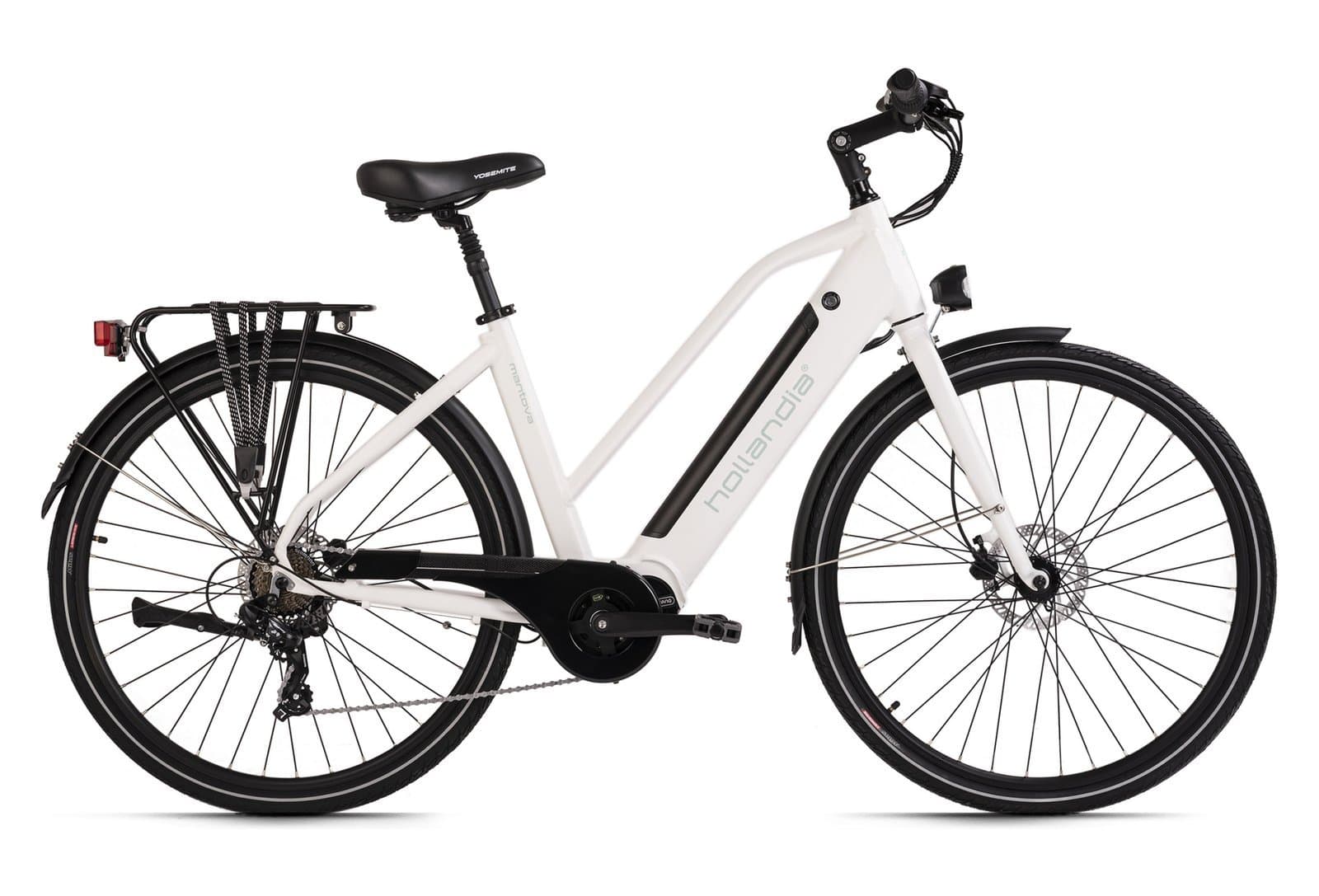 Hollandia Mantova blanc Vélo électrique femme 28 - 49 cm / 168-180 cm