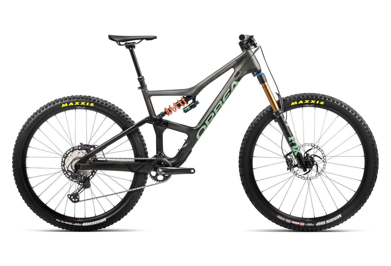 Orbea Occam M10 LT Vert Ice Jade Carbon View 2023 - Gris - M / 160-175 cm