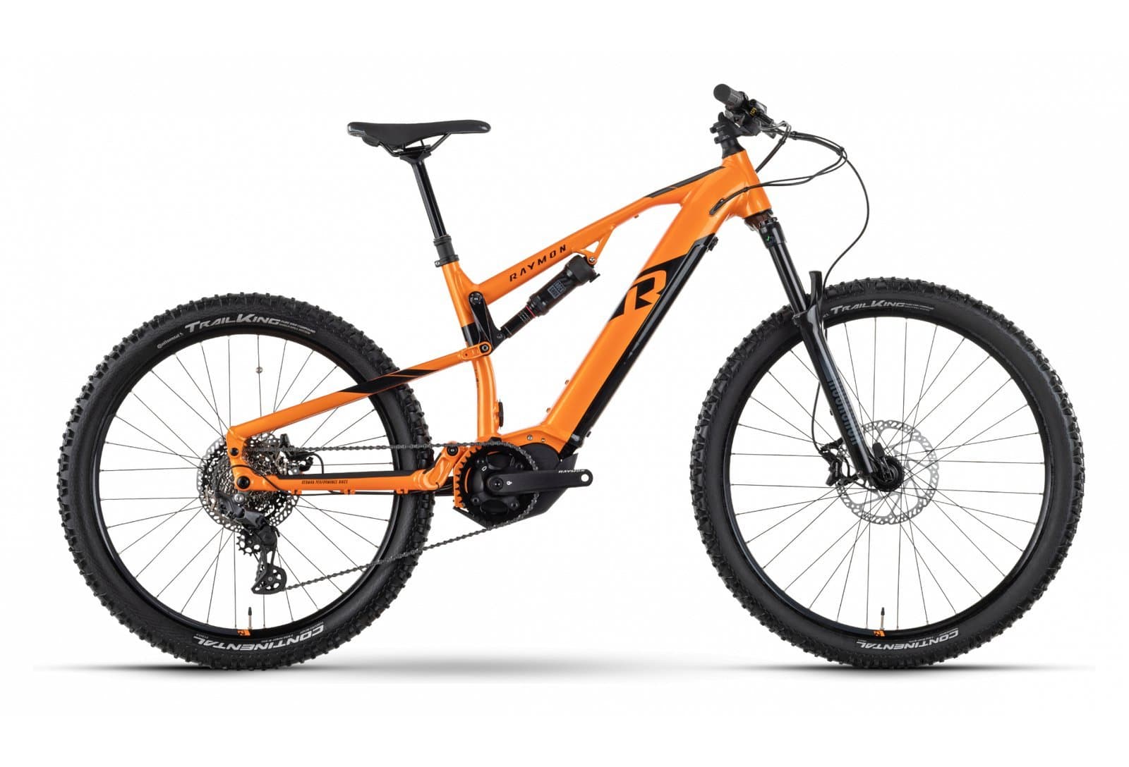 R Raymon TrailRay 140E 8.0 Orange - Orange - XL / 185-195 cm