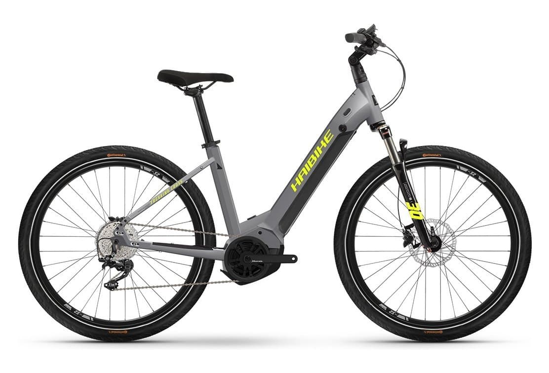 Haibike Trekking 6 Cross Low, Gris 2023 - Gris - L / 175-185 cm