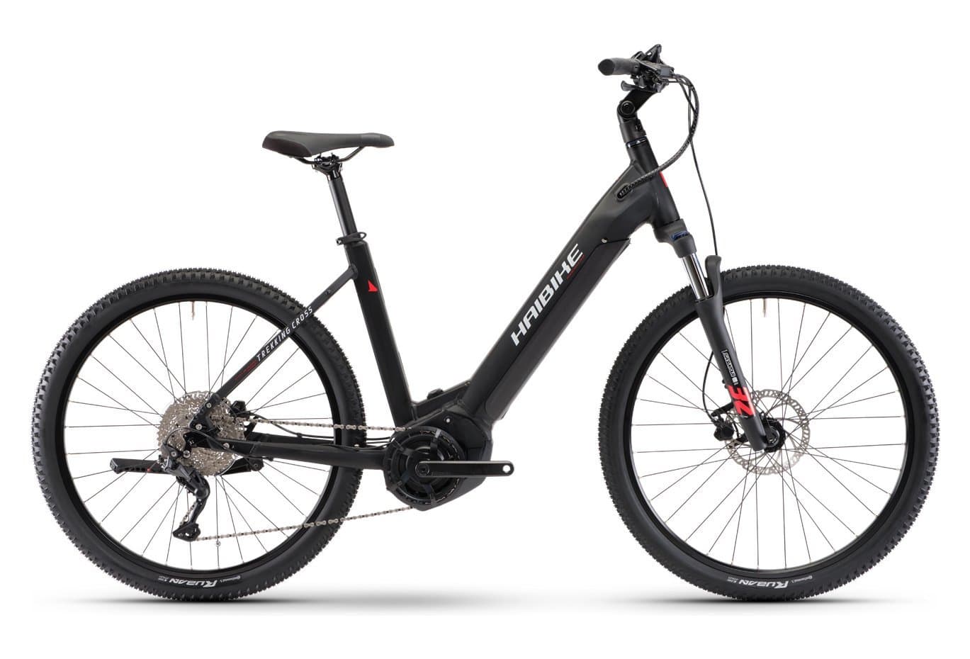 Haibike Trekking 6 Cross Low, Gris 2023 - Noir - L / 175-185 cm
