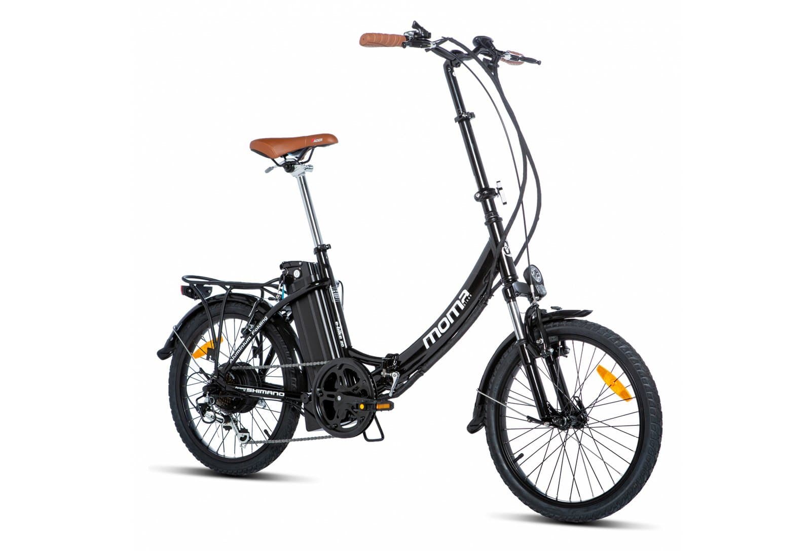 Moma Bikes E-20.2 Shimano 7v Noir