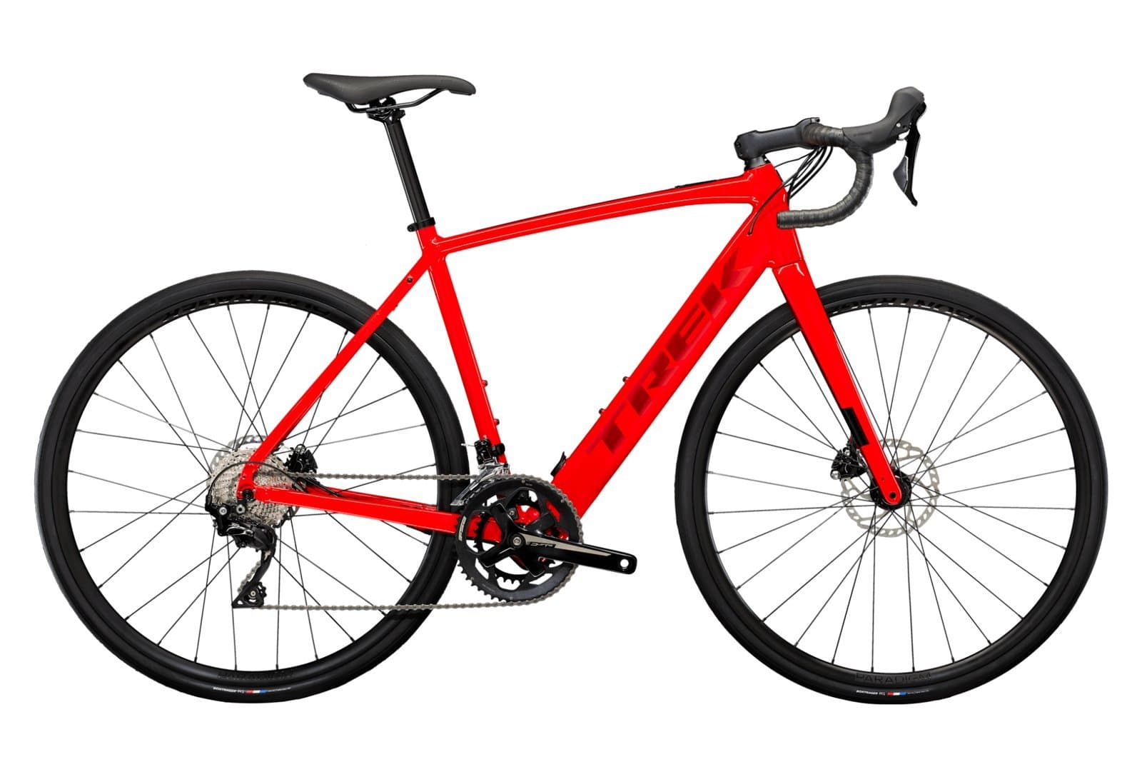 Trek Domane+ AL 5 Shimano 105 11V 250 Wh 700mm Rouge - 49 cm / 156-163 cm